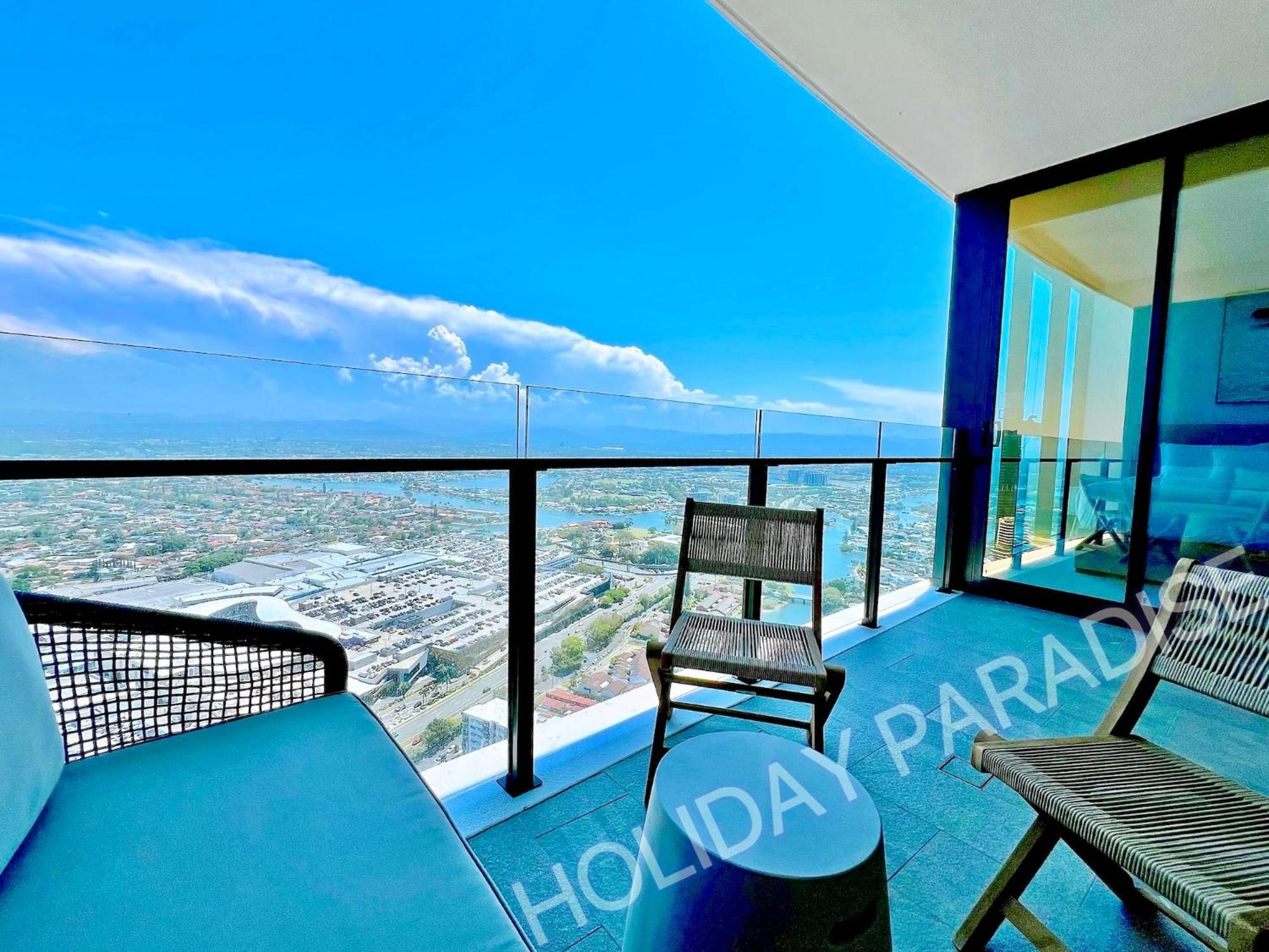 Luxury S Casino Residences Broadbeach - Holiday Paradise Guldkusten Rum bild