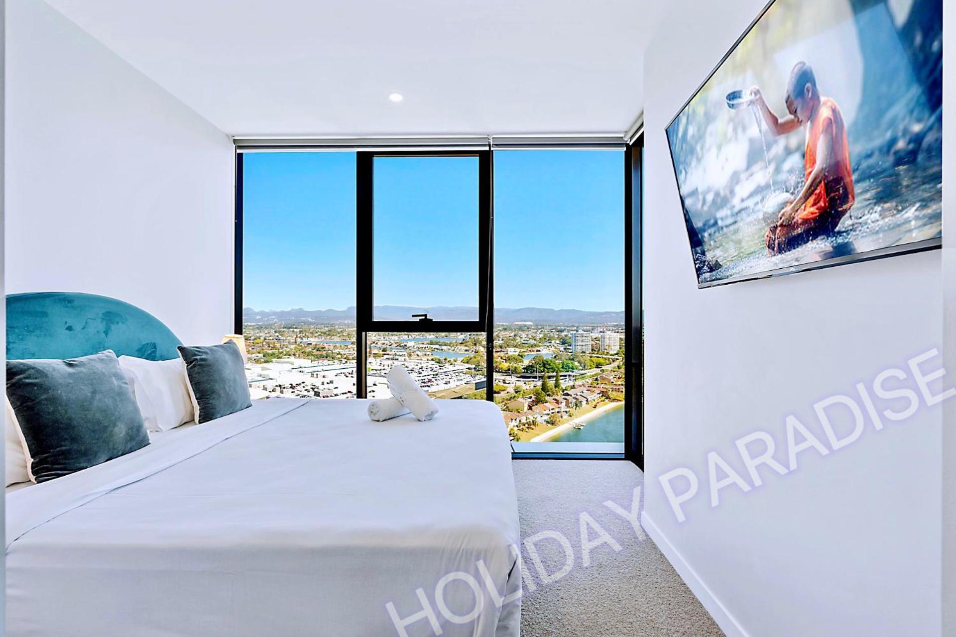 Luxury S Casino Residences Broadbeach - Holiday Paradise Guldkusten Exteriör bild