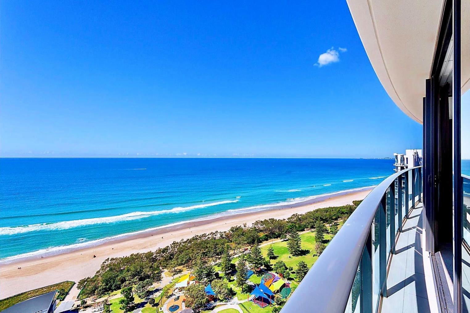 Luxury S Casino Residences Broadbeach - Holiday Paradise Guldkusten Rum bild