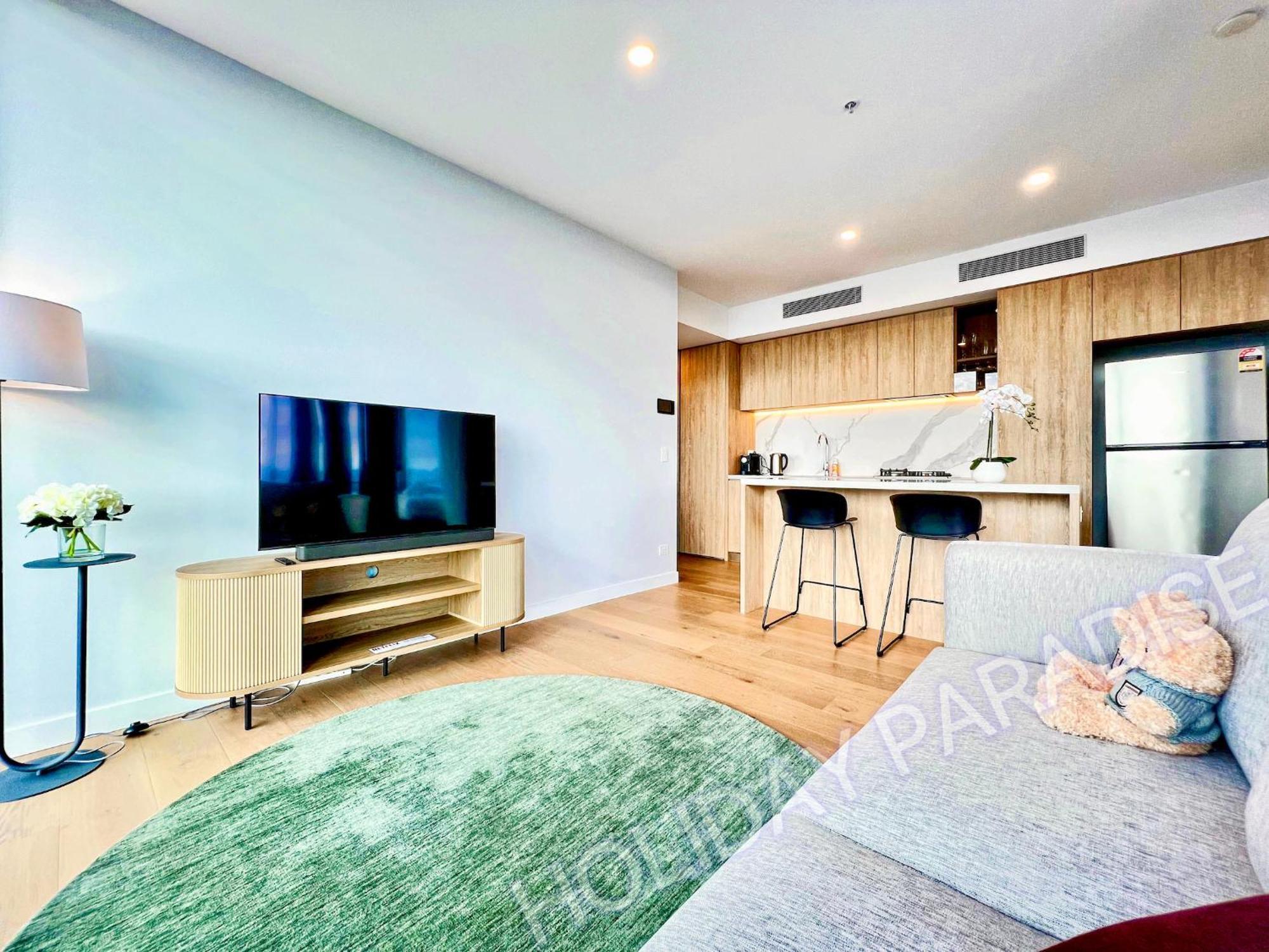 Luxury S Casino Residences Broadbeach - Holiday Paradise Guldkusten Rum bild