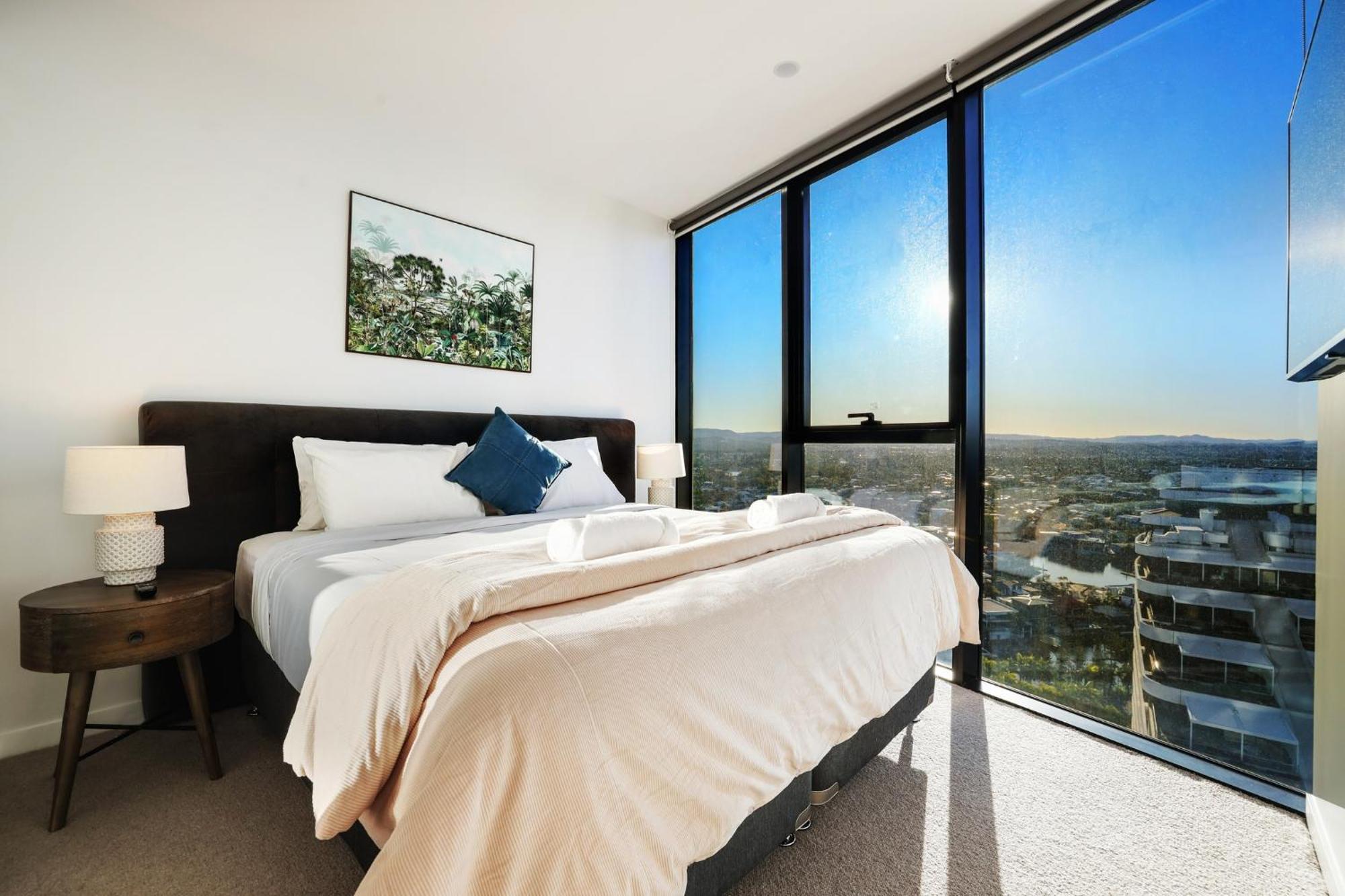 Luxury S Casino Residences Broadbeach - Holiday Paradise Guldkusten Rum bild