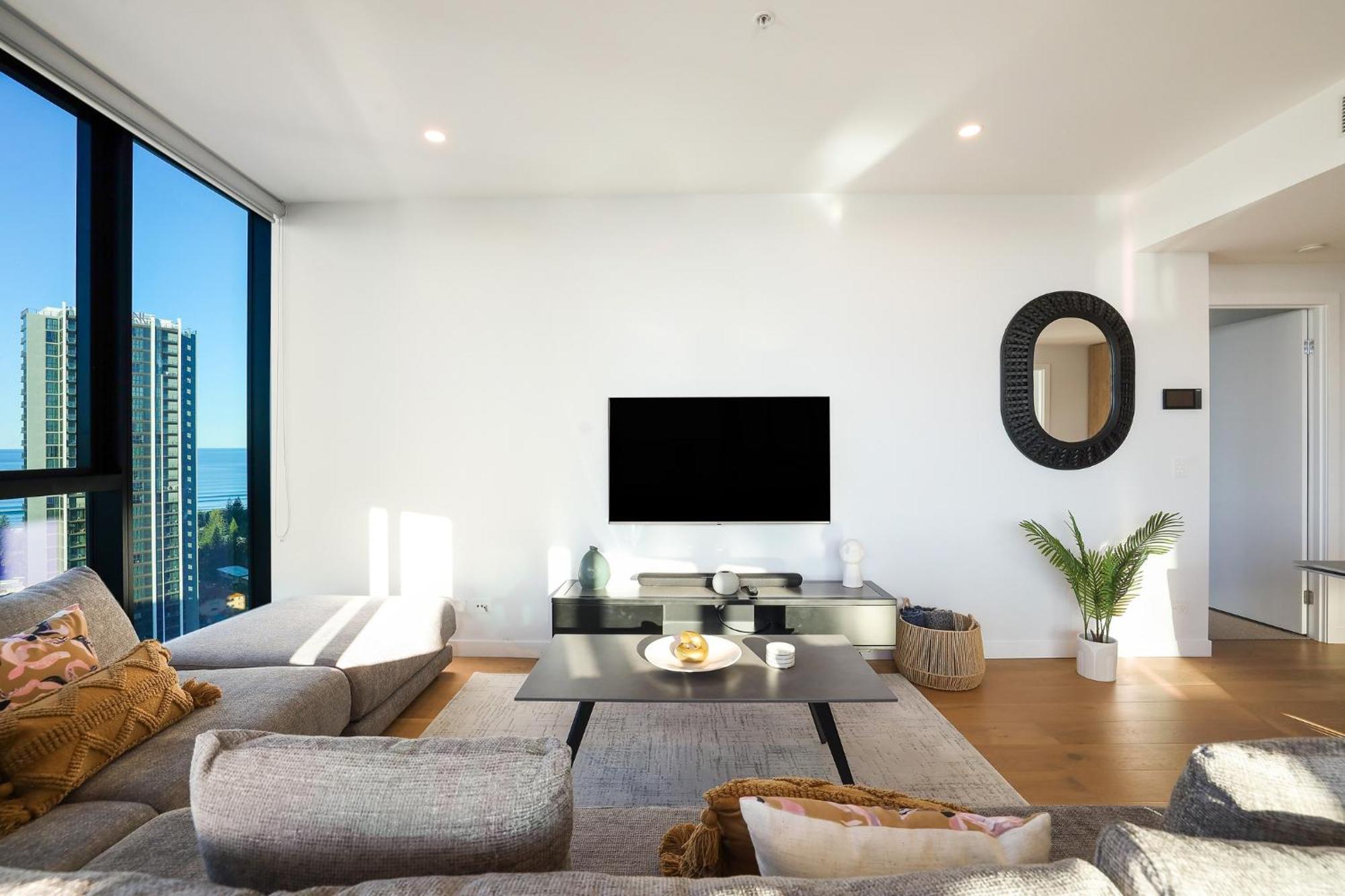 Luxury S Casino Residences Broadbeach - Holiday Paradise Guldkusten Rum bild