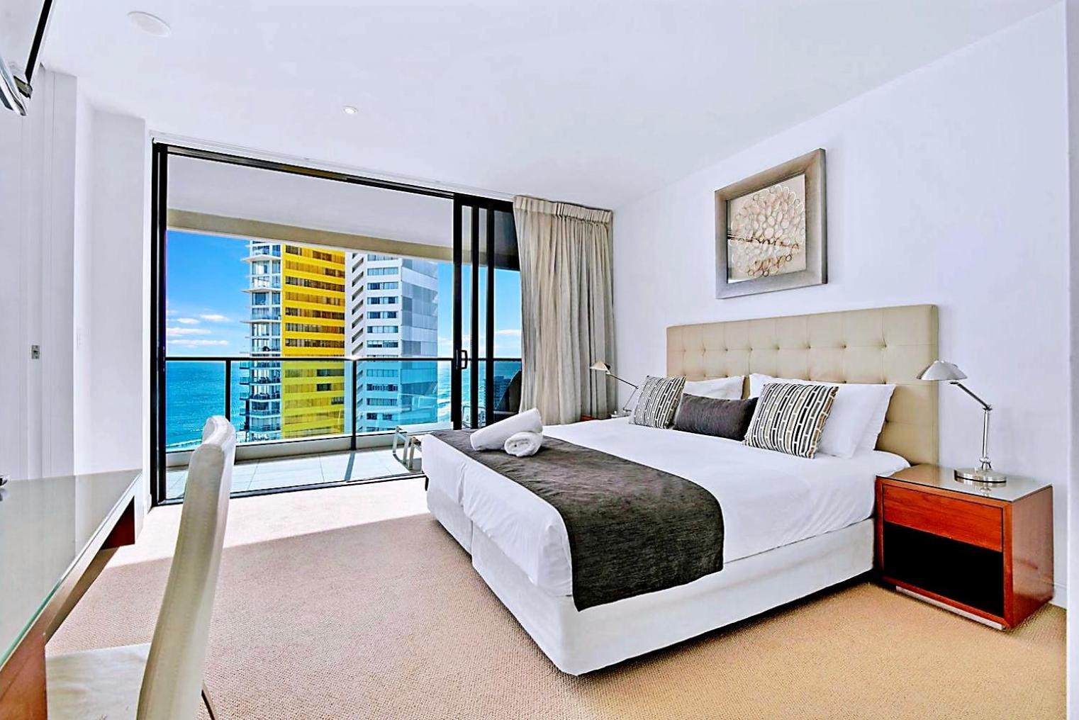 Luxury S Casino Residences Broadbeach - Holiday Paradise Guldkusten Rum bild