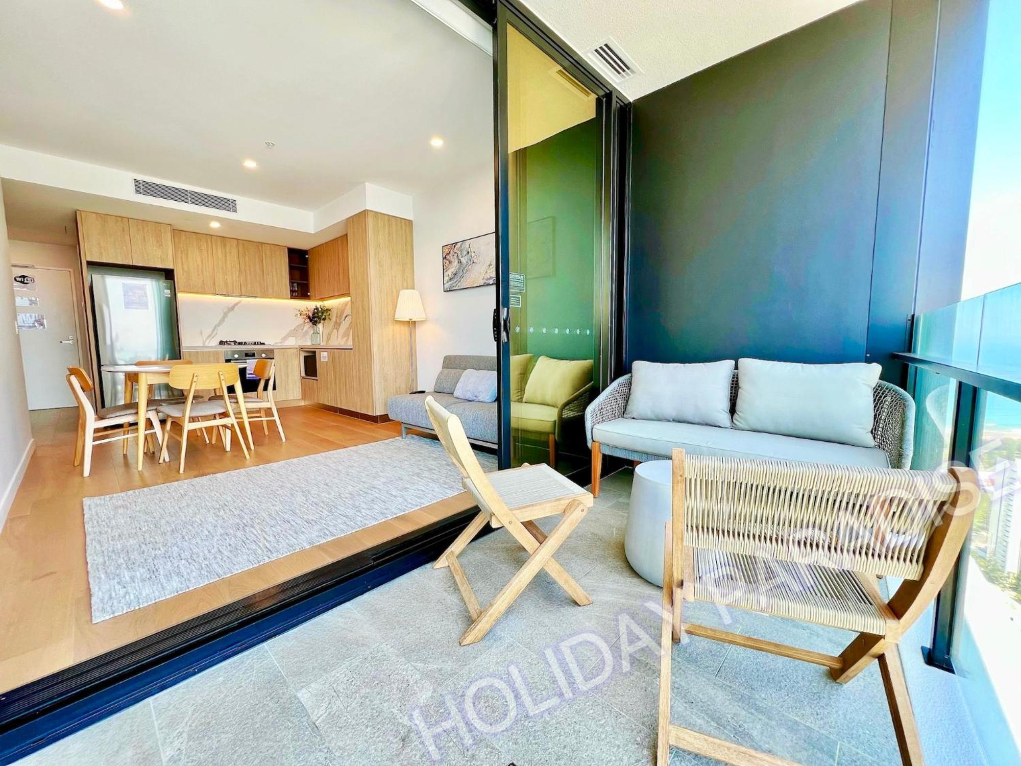 Luxury S Casino Residences Broadbeach - Holiday Paradise Guldkusten Rum bild